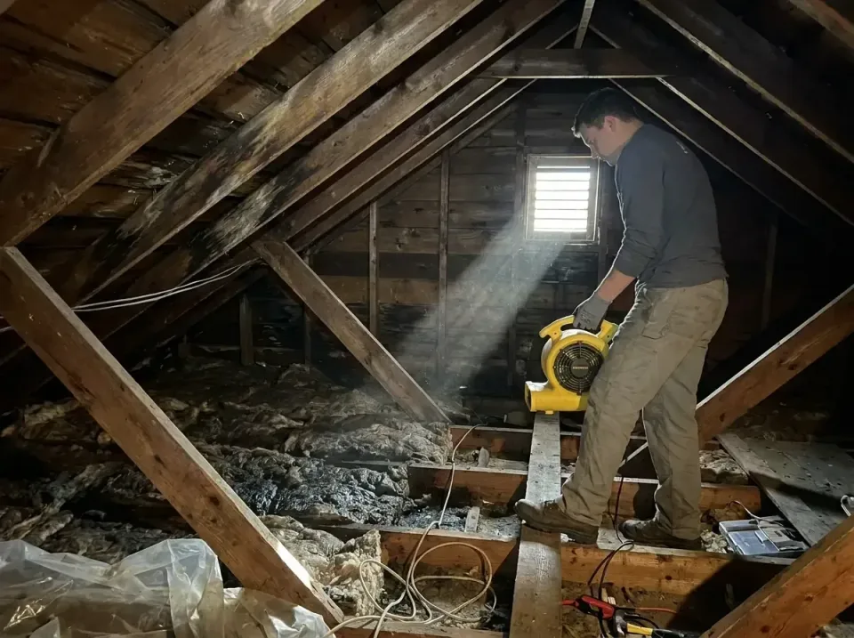 attic-water-damage-drying-proc-007 — frequently asked questions, Emergency Water Extraction & 24/7 Flood Response in Lake Ar…